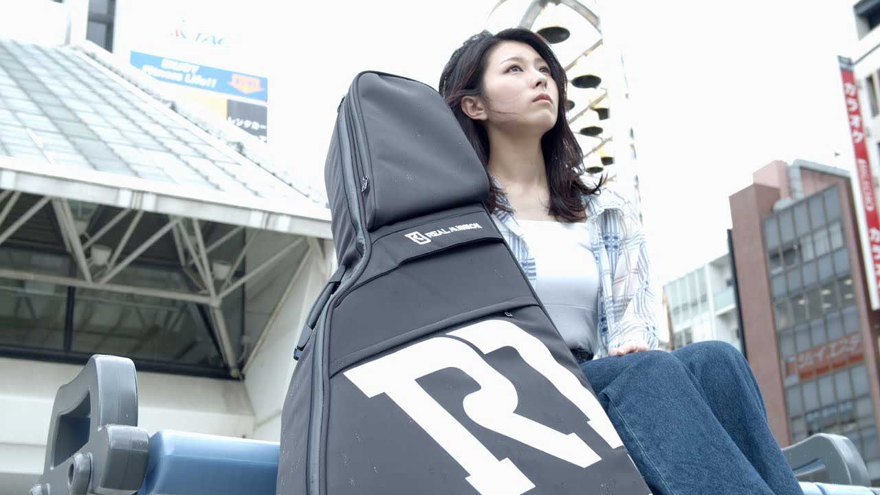 防水 ギターギグバッグ ギターケース アコギケース ブランド REAL MISSION（リアルミッション） プロモーションYouTube動画へ
